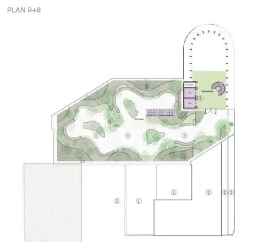 Bureau dans Paris à louer Plan d’étage– Image 1 sur 3