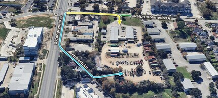 114 Ralph Ablanedo Dr, Austin, TX - Vue aérienne  vue de carte - Image1