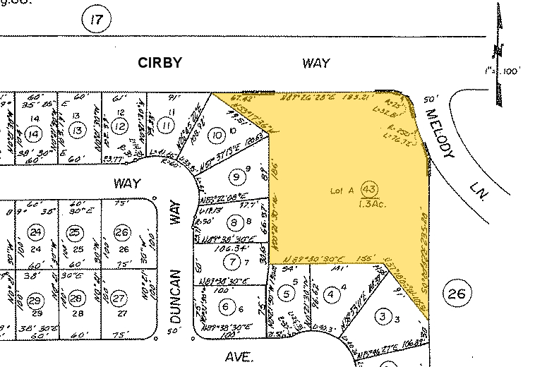 500 Cirby Way, Roseville, CA à vendre - Plan cadastral – Image 2 sur 25