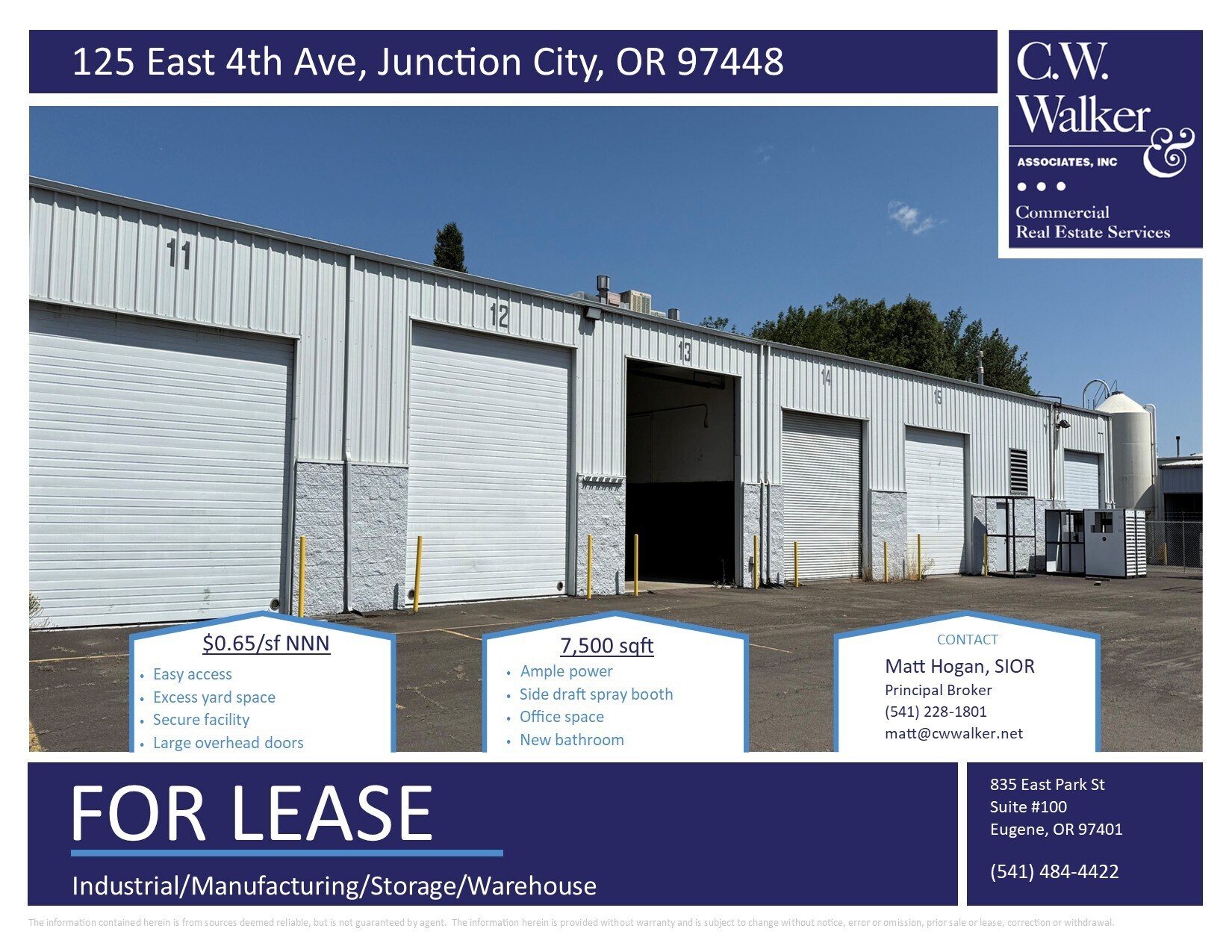 125 E 4th Ave, Junction City, OR à louer Photo de l’immeuble– Image 1 sur 8