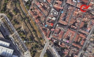 Plaça Cirera Volta, 5, La Llagosta, BAR - Vue aérienne  vue de carte