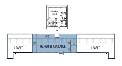 Drane Field, Lakeland, FL à louer Plan d’étage– Image 1 sur 1