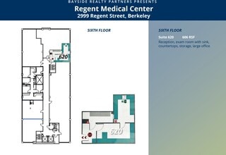2999 Regent St, Berkeley, CA à louer Plan d’étage– Image 1 sur 1