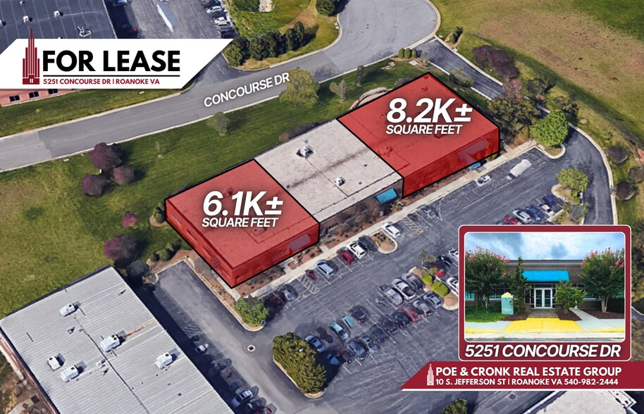 5310 Valley Park Dr, Roanoke, VA à louer - Photo de l’immeuble – Image 1 sur 7