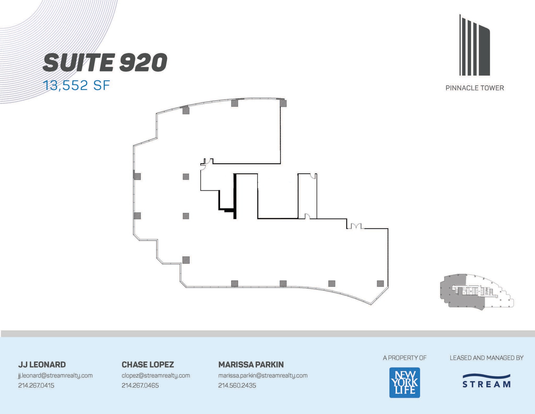 5005 Lyndon B Johnson Fwy, Dallas, TX à louer Plan d’étage– Image 1 sur 1