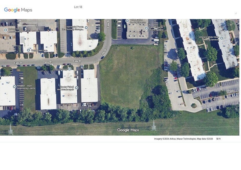 180 Easy Street Lot 18 Easy Street St, Carol Stream, IL à vendre - Photo principale – Image 1 sur 6