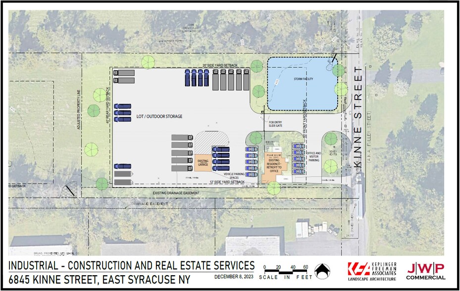 6845 Kinne St, East Syracuse, NY à vendre - Plan de site – Image 2 sur 4