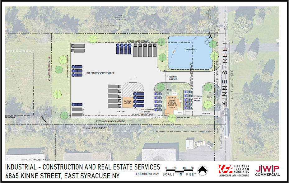 6845 Kinne St, East Syracuse, NY à louer - Plan de site – Image 3 sur 4