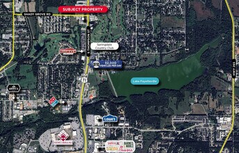 4400 S Thompson St, Springdale, AR - Vue aérienne vue de carte