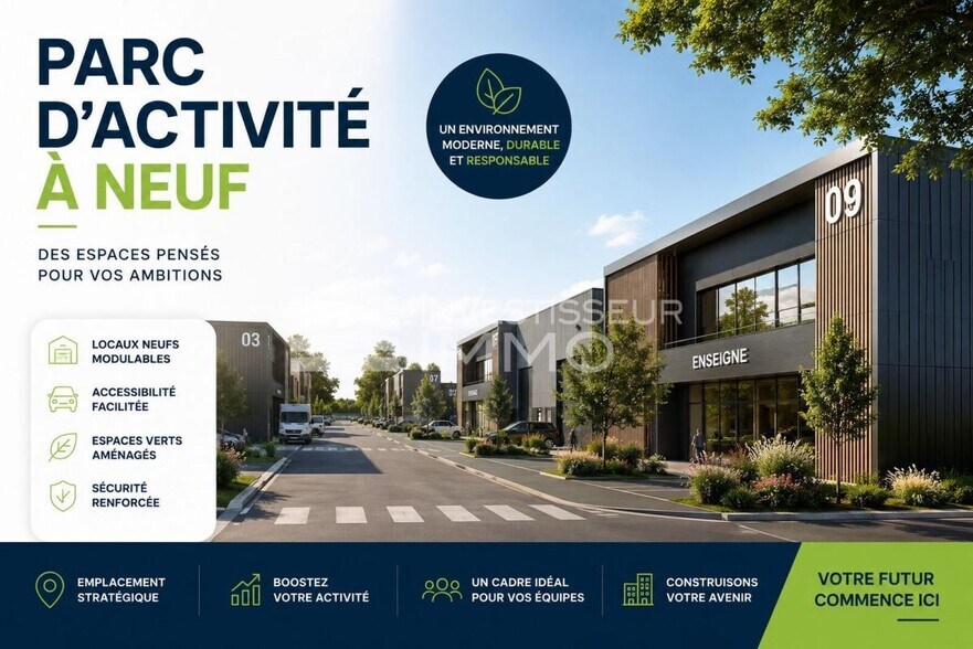 Local d'activités dans Fontenay-Trésigny à vendre - Photo de l’immeuble – Image 1 sur 4