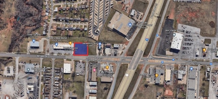 SE 44th St, Oklahoma City, OK - VUE AÉRIENNE vue de carte - Image1