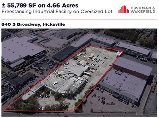 Plus de détails pour 840 S Broadway, Hicksville, NY - Industriel/Logistique à louer