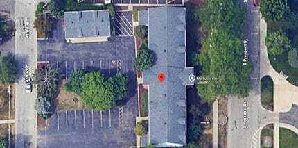40 S Prospect St, Roselle, IL - Vue aérienne vue de carte