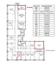 319 S 17th St, Omaha, NE à louer Plan d’étage– Image 1 sur 1