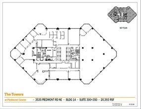 3495 Piedmont Rd NE, Atlanta, GA à louer Plan d’étage– Image 1 sur 1