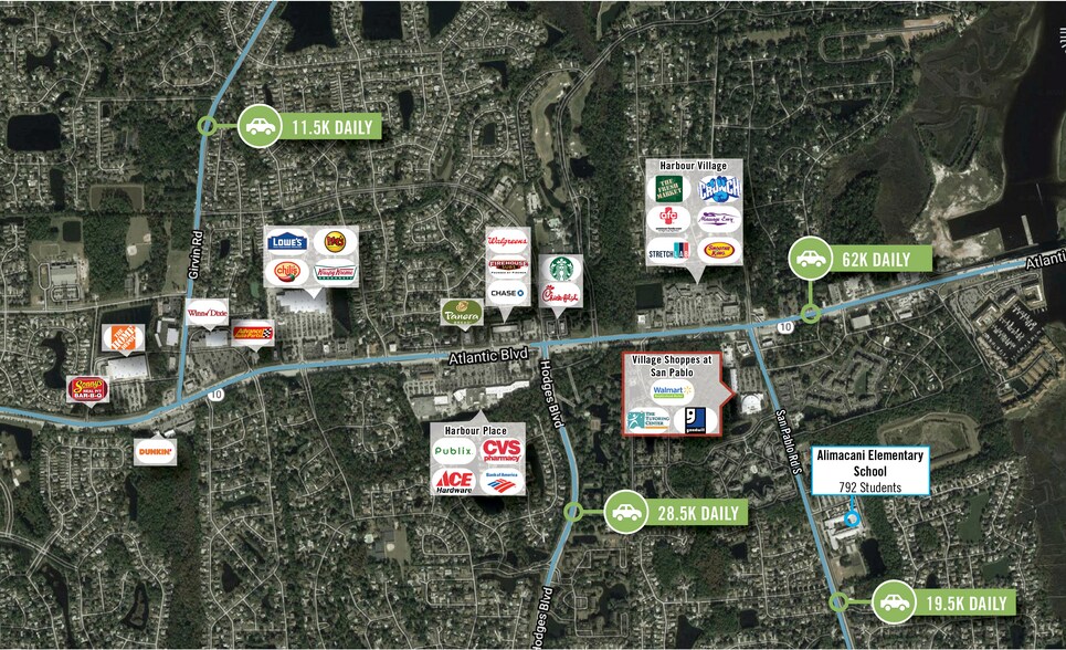 1650 San Pablo Rd, Jacksonville, FL à louer - Photo de l’immeuble – Image 3 sur 3