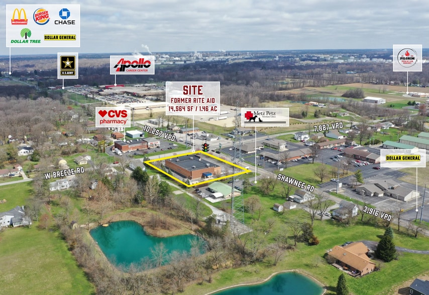 3710 Shawnee Rd, Lima, OH à louer - Photo de l’immeuble – Image 2 sur 10