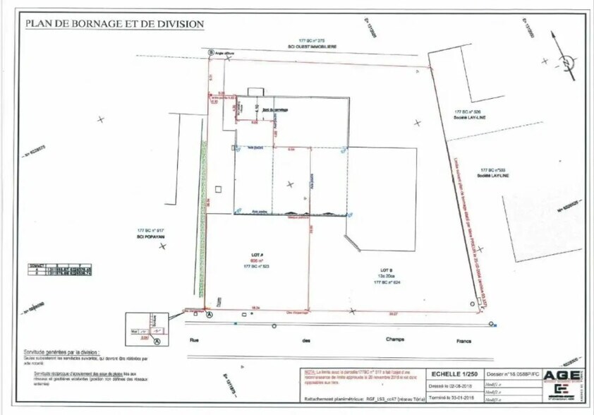 Local d'activités dans Pornic à vendre - Plan d’étage – Image 3 sur 3