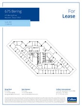 675 Bering Dr, Houston, TX à louer Plan d’étage– Image 1 sur 1