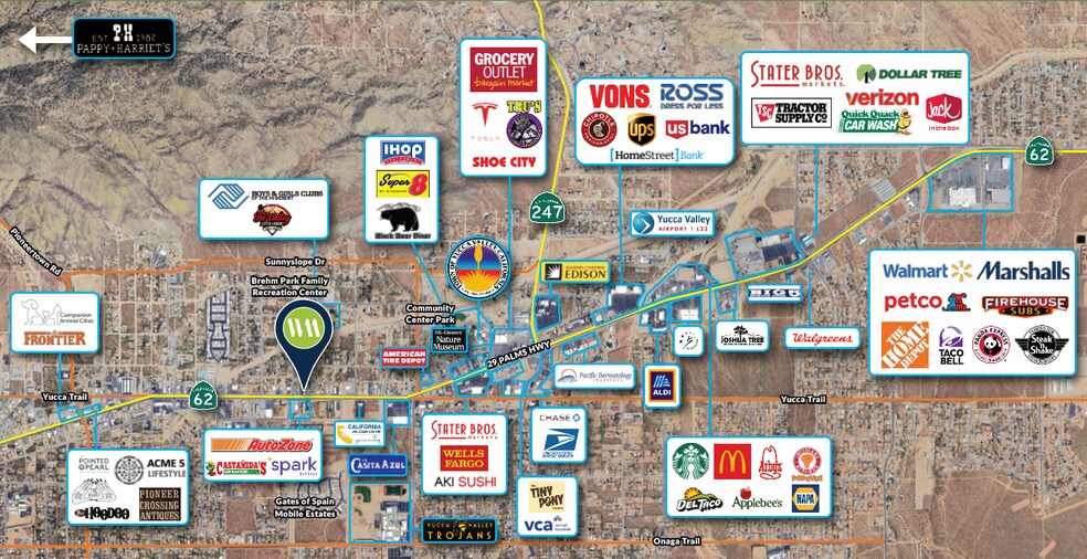 56528-56530 Twentynine Palms Hwy, Yucca Valley, CA à vendre - Photo de l’immeuble – Image 2 sur 20