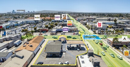 3400 E Anaheim St, Long Beach, CA - Vue aérienne vue de carte