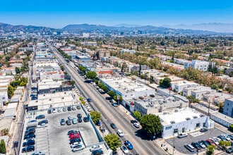 101-127 S La Brea Ave, Los Angeles, CA - VUE AÉRIENNE  vue de carte - Image1