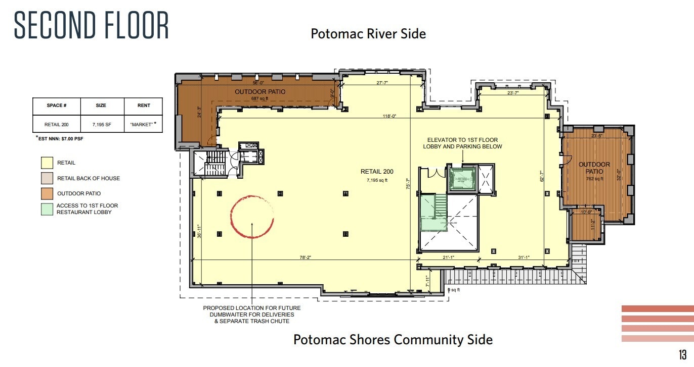 0 Potomac Shores, Dumfries, VA à louer Plan d’étage– Image 1 sur 1