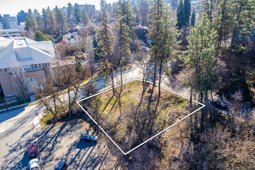 528 Monroe St, Spokane, WA à vendre - Aérien – Image 3 sur 3