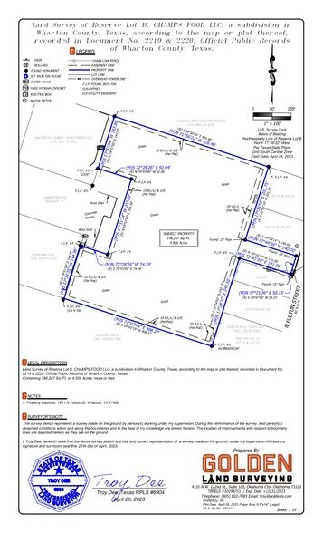 Wharton, TX - N Richmond Rd - 13.77 Ac portefeuille de 6 biens à vendre sur LoopNet.fr - Photo de l’immeuble – Image 2 sur 32