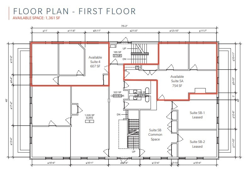 11019 N Towne Square Rd, Mequon, WI à louer Plan d’étage– Image 1 sur 1