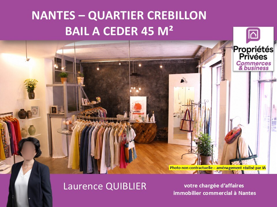 Local commercial dans Nantes à louer Photo de l’immeuble– Image 1 sur 9