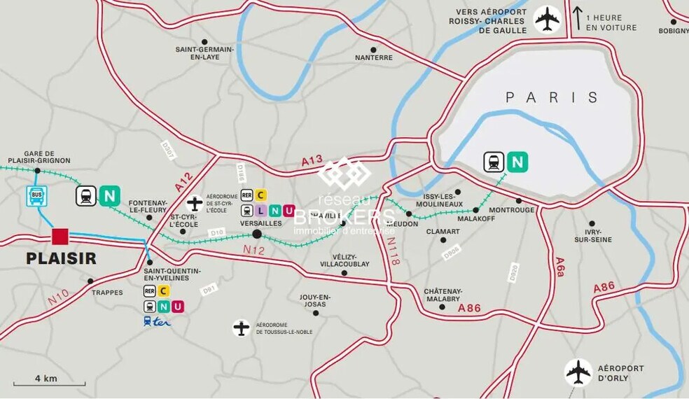 Industriel/Logistique dans Plaisir à vendre - Photo de l’immeuble – Image 2 sur 11