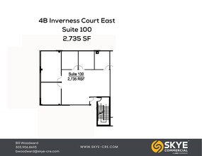 4 Inverness Ct E, Englewood, CO à louer Plan d’étage– Image 1 sur 1