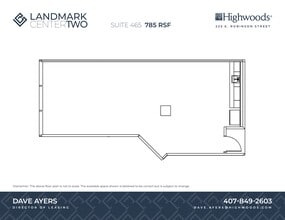 225 E Robinson St, Orlando, FL à louer Plan de site– Image 1 sur 1