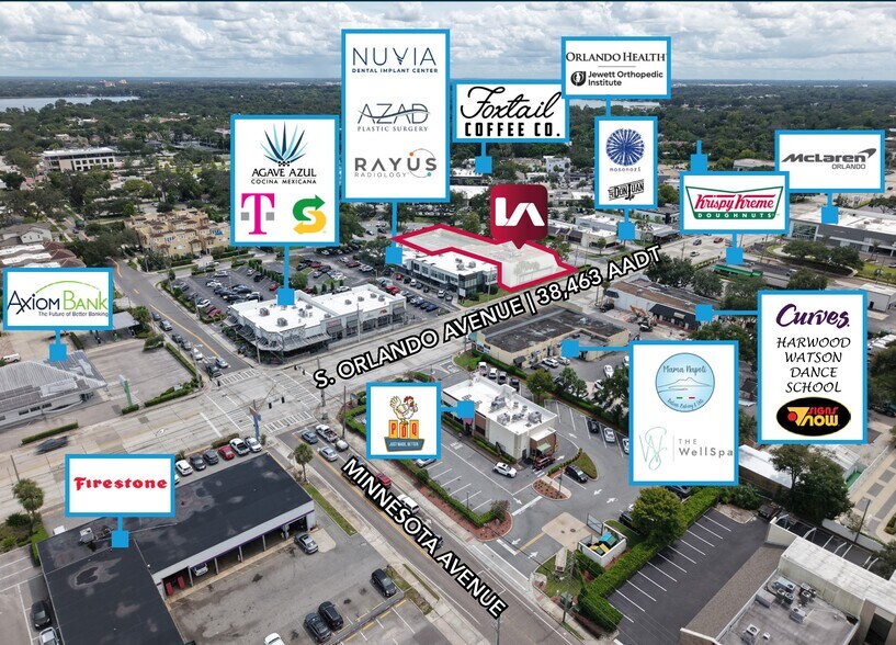 1000 S Orlando Ave, Winter Park, FL à vendre - Aérien – Image 1 sur 4