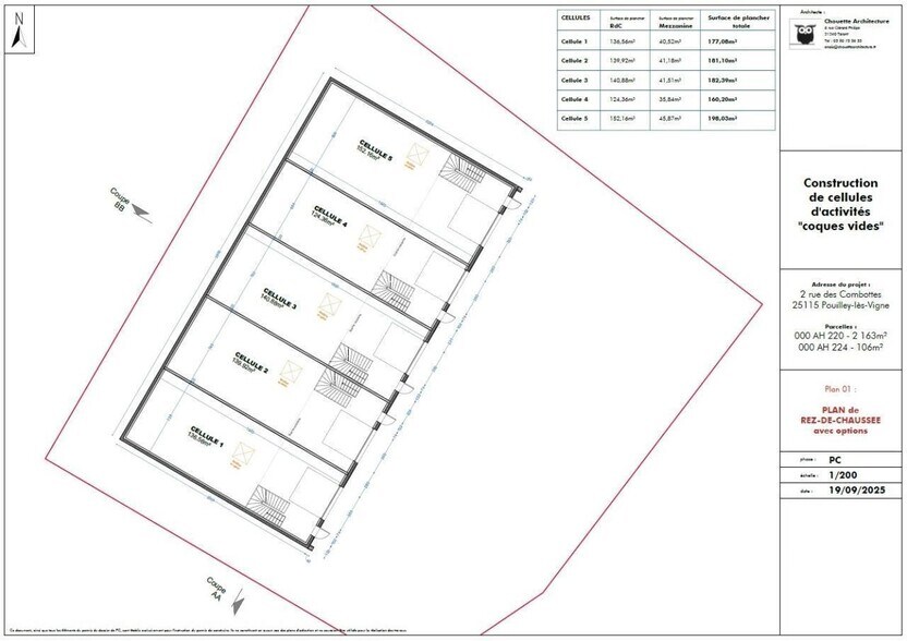 2 Rue Des Combottes, Pouilley-les-Vignes à vendre - Plan d’étage – Image 3 sur 4