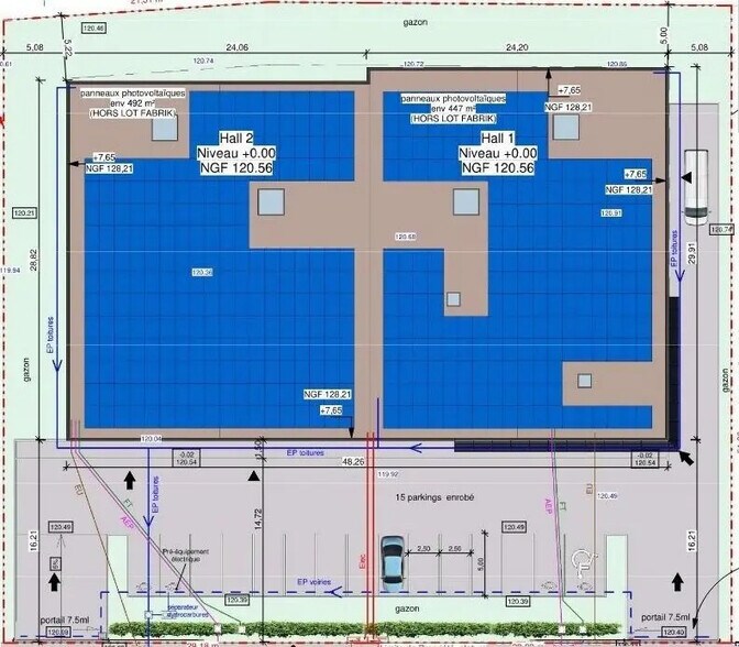 Local d’activités dans Saran à louer - Photo de l’immeuble – Image 3 sur 3