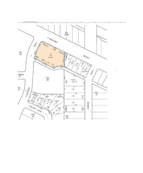 18644 Ventura blvd, Tarzana, CA à vendre - Plan cadastral – Image 1 sur 1