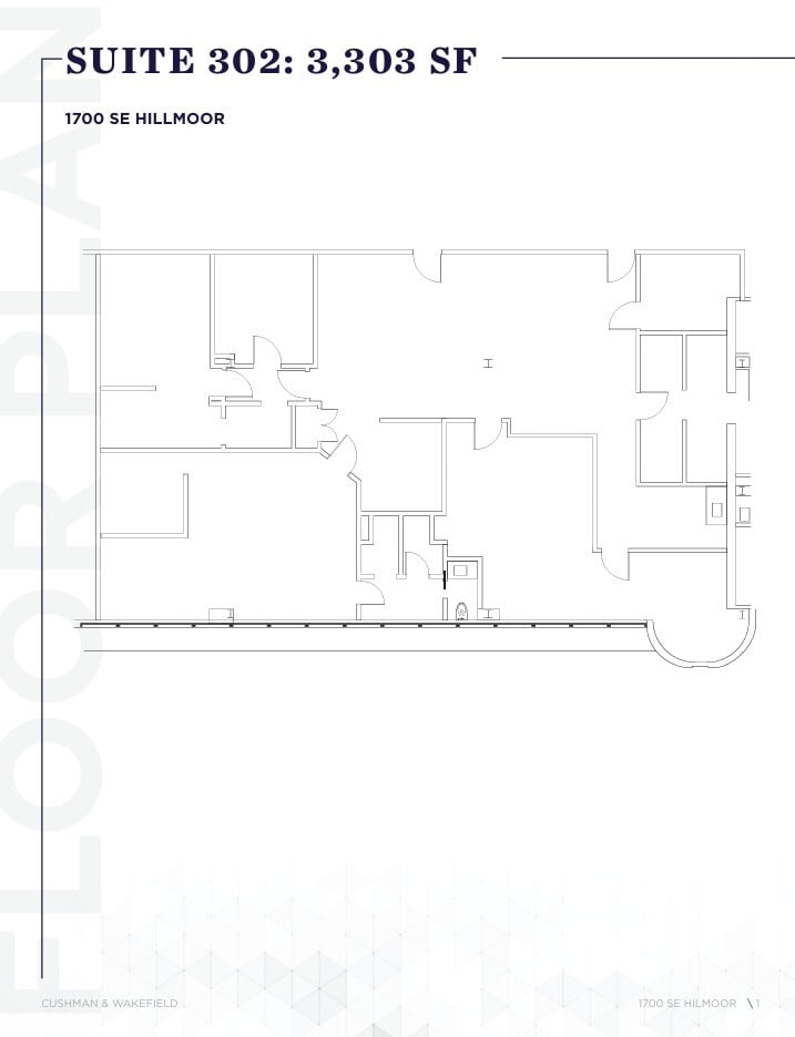 1700 SE Hillmoor Dr, Port Saint Lucie, FL à louer Plan d’étage– Image 1 sur 1