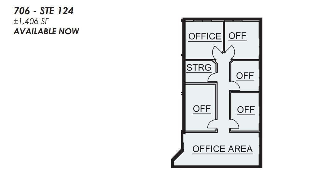 702 E Bell Rd, Phoenix, AZ à louer Plan d’étage– Image 1 sur 1