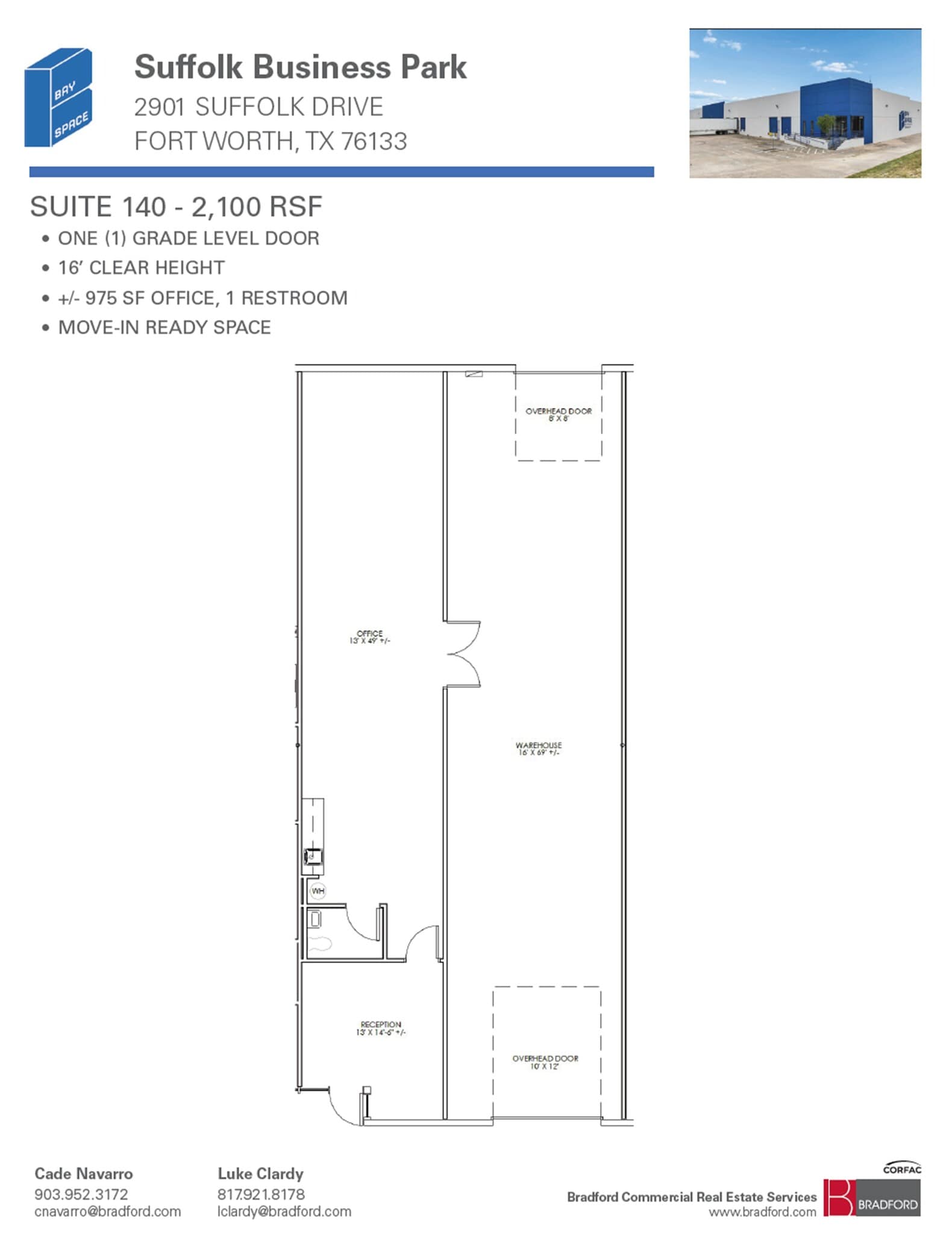 2901 Suffolk Dr, Fort Worth, TX à louer Plan d’étage– Image 1 sur 1