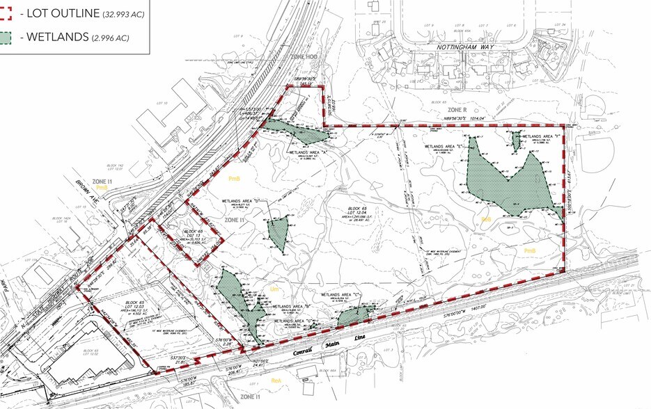 127 US 206 Hwy, Hillsborough, NJ à louer - Plan cadastral – Image 3 sur 4
