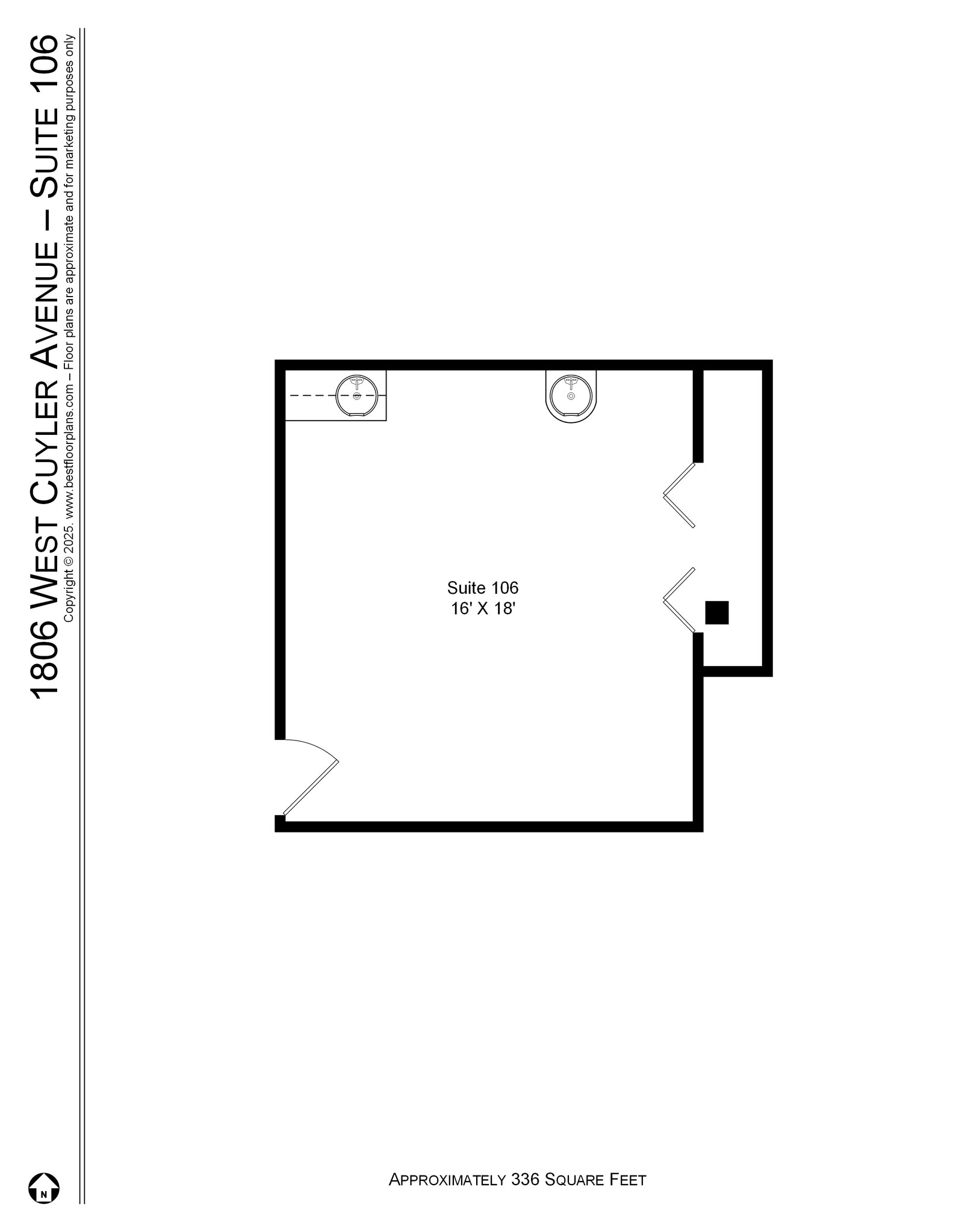 1800-1814 W Cuyler Ave, Chicago, IL à louer Photo intérieure– Image 1 sur 1