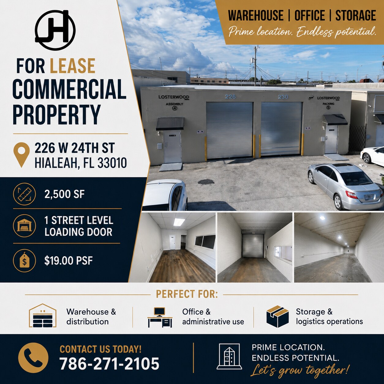 230-226 W 24th St, Hialeah, FL à louer Photo de l’immeuble– Image 1 sur 8