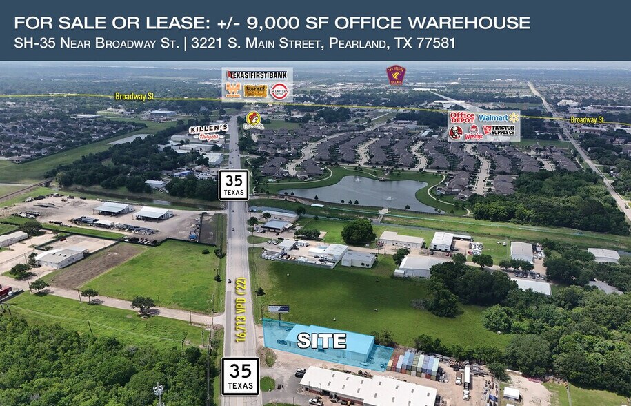 3221 S Main St, Pearland, TX à vendre - Photo de l’immeuble – Image 1 sur 29