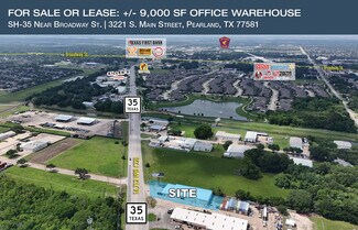 Plus de détails pour 3221 S Main St, Pearland, TX - Local commercial à vendre
