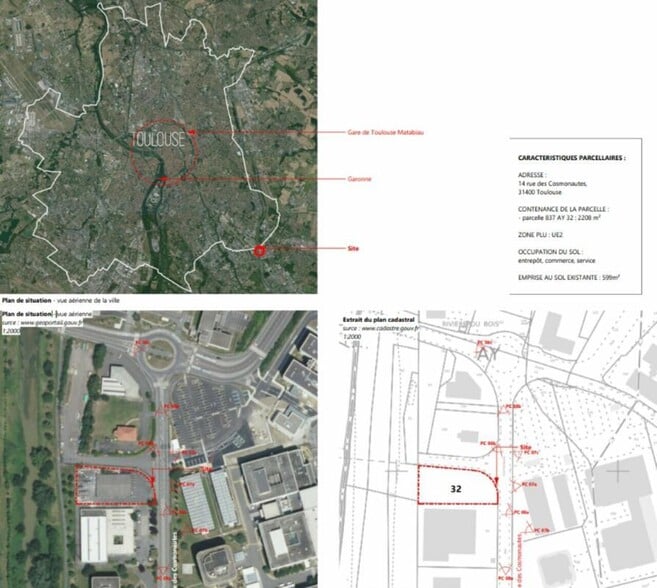 14 Rue Des Cosmonautes, Toulouse à louer - Plan d’étage – Image 3 sur 13