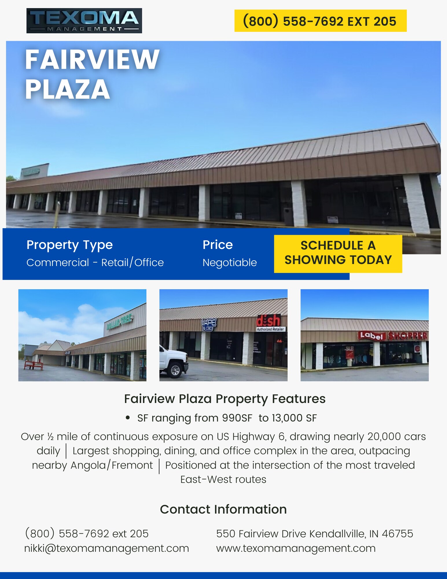 310 W North St, Kendallville, IN à louer Photo principale– Image 1 sur 11