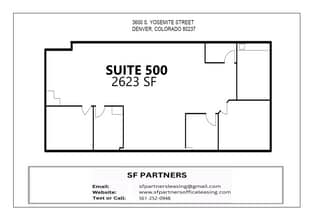 3600 S Yosemite St, Denver, CO à louer Photo intérieure– Image 1 sur 3