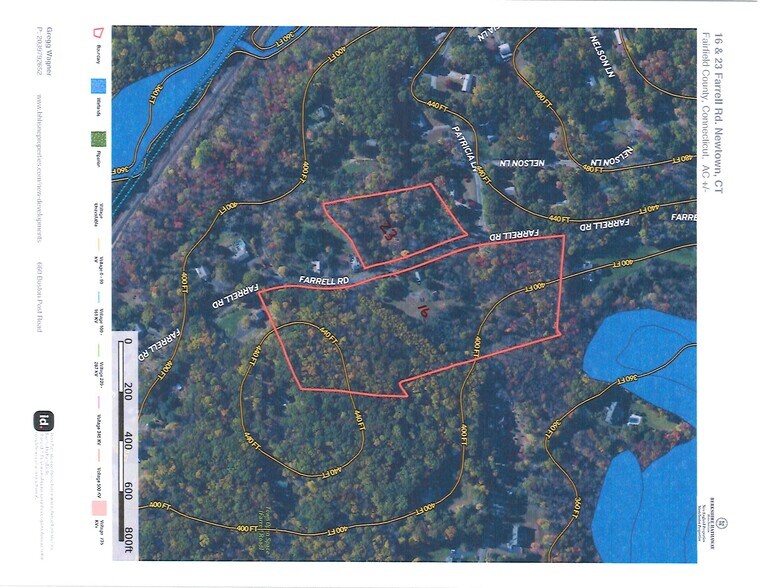 16 Farrell Rd, Newtown, CT à vendre - Aérien – Image 2 sur 7